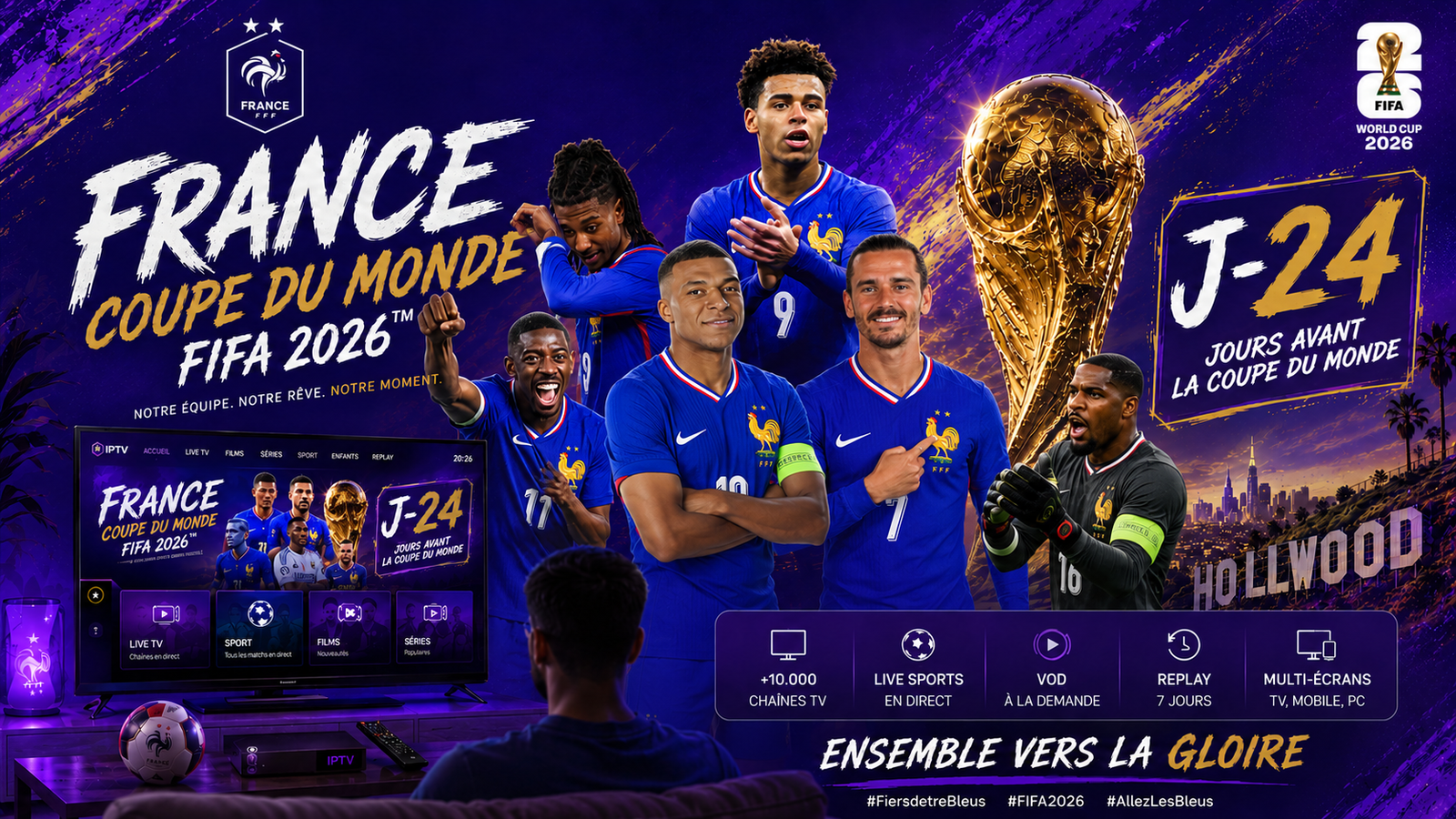 Coupe du Monde 2026 calendrier et diffusion